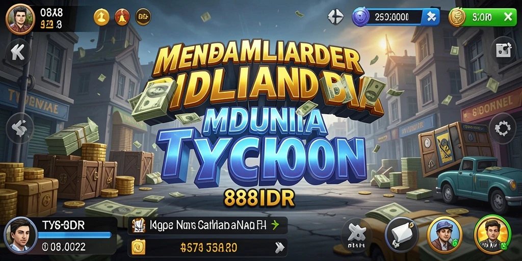 Tampilan gameplay <strong>888IDR</strong> yang memukau dan penuh strategi Tycoon.