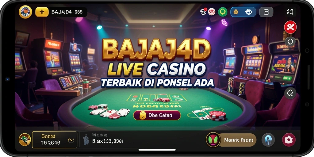 Screenshot BAJAJ4D menampilkan dealer langsung dan gameplay yang mendebarkan.