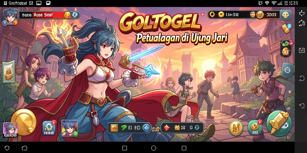 Tampilan menarik dari gameplay GOLTOGEL dengan karakter anime favorit.