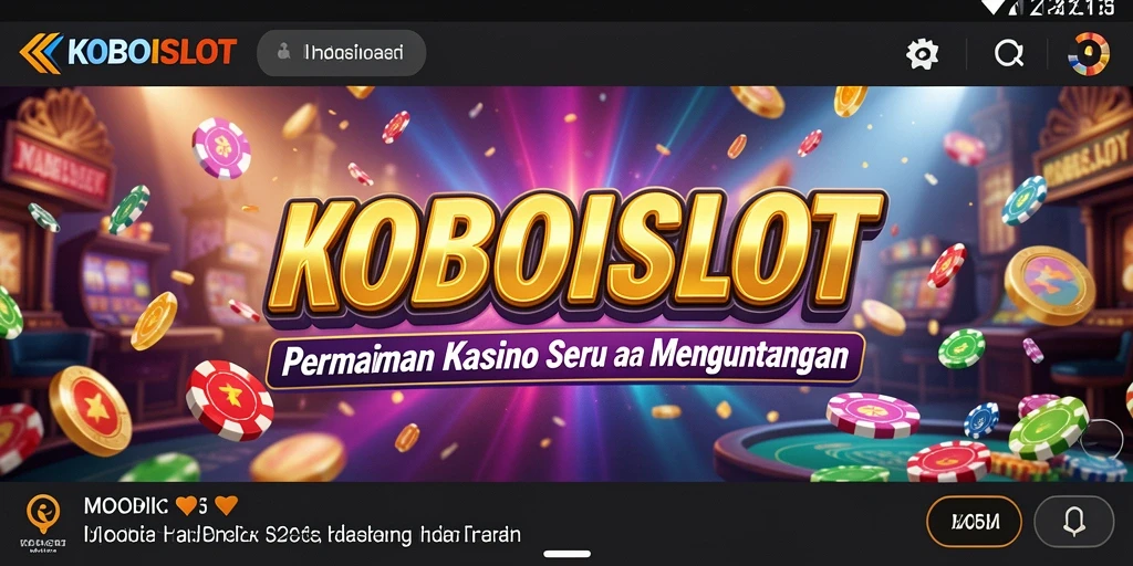 Tampilan gameplay KOBOISLOT yang menarik dan penuh aksi.