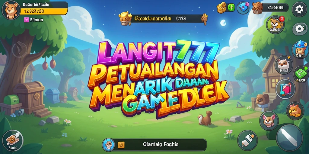 Tampilan gameplay LANGIT777 yang menarik dan interaktif.