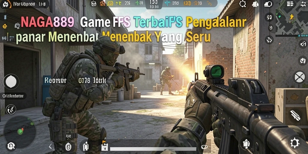 Gambaran gameplay NAGA889 yang seru dan penuh aksi dalam pertempuran FPS.