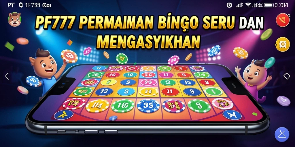Tampilan gameplay seru dalam PF777 dengan aksi Bingo yang menegangkan.