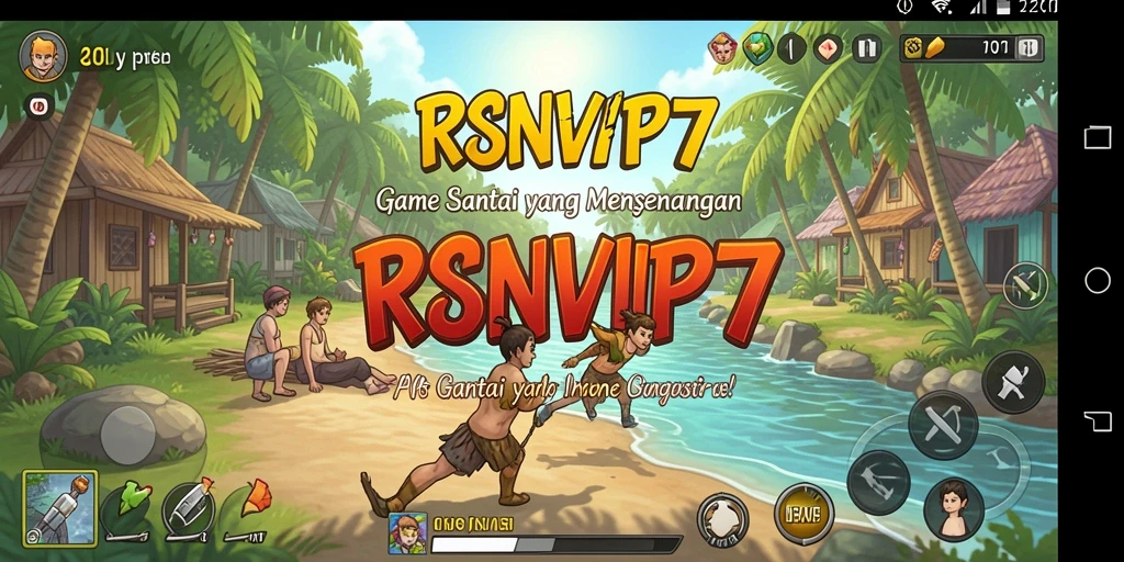 Tampilan gameplay yang sederhana dan menyenangkan dari RSNVIP7.