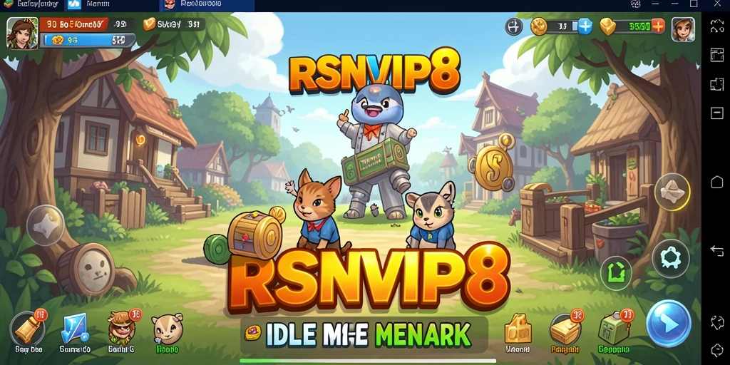 Tampilan menarik dari gameplay RSNVIP8 yang seru.