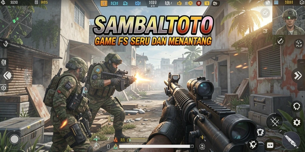 Tangkapan layar gameplay intens dari SAMBALTOTO