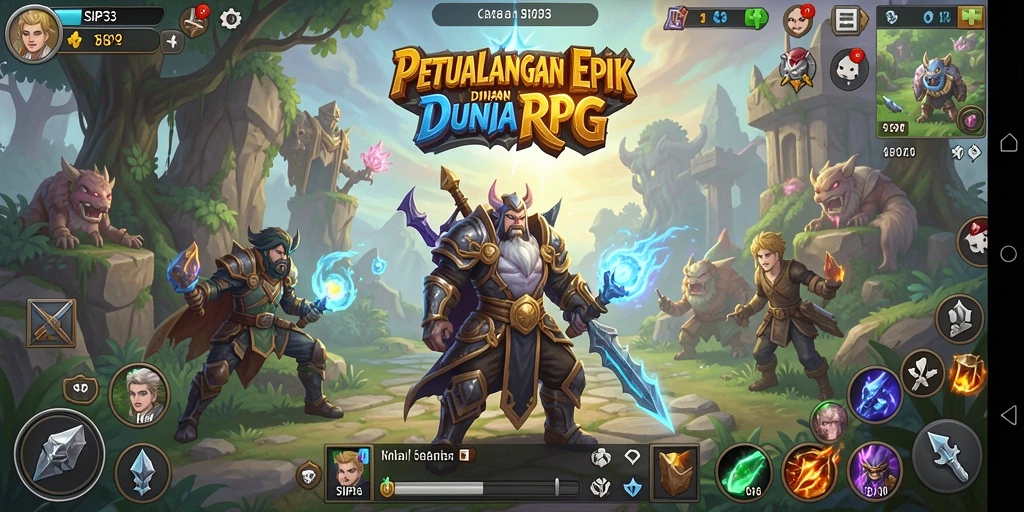 Tampilan gameplay menarik dan mendebarkan di SIP33.