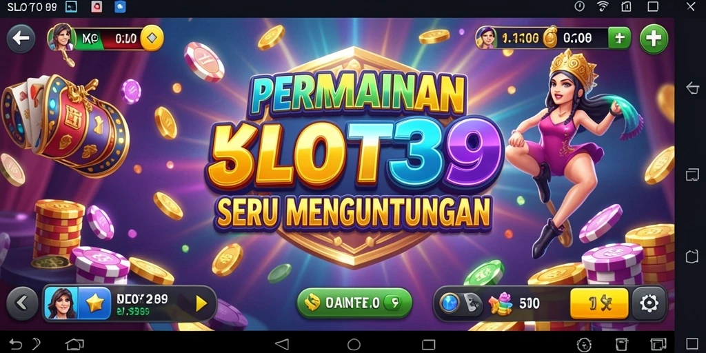 Tangkapan layar gameplay SLOT39 yang menarik dengan berbagai slot.