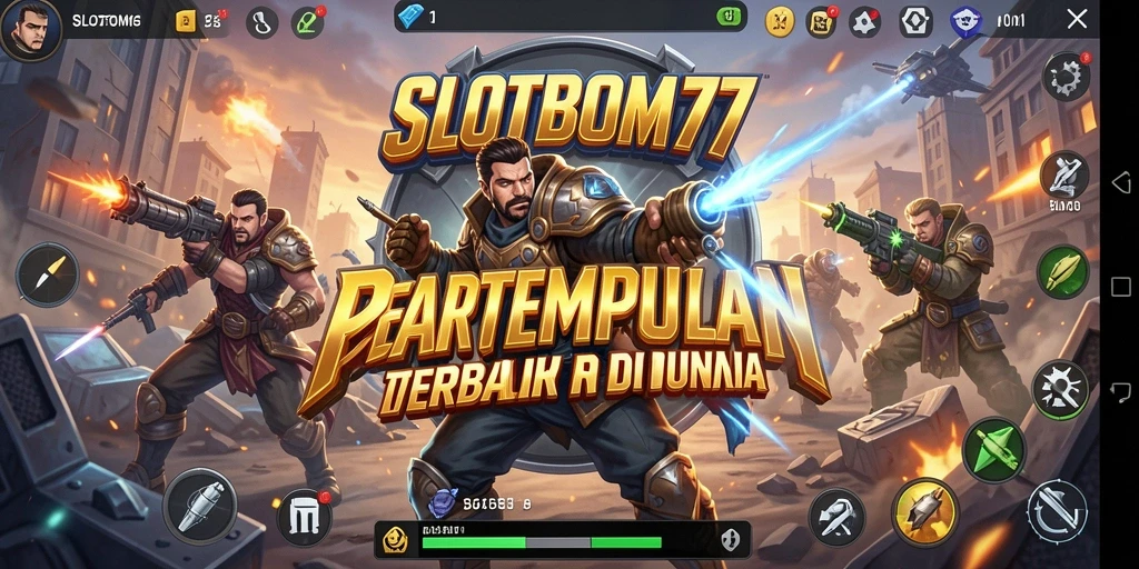 Gameplay SLOTBOM77 yang seru dan mendebarkan dalam pertempuran Battle Royale.