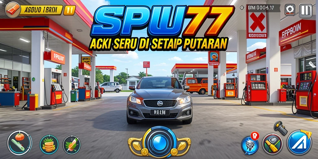 Gambaran gameplay SPBU77 yang penuh aksi dan ketegangan.