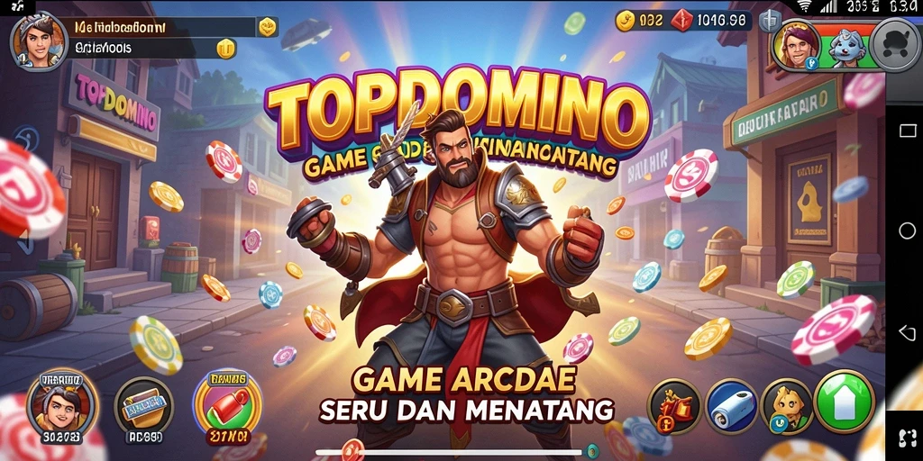Screenshot gameplay TOPDOMINO yang menunjukkan aksi seru dan penuh tantangan.